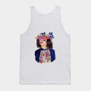 bloom inside out Tank Top